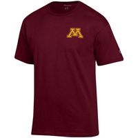 Men's Champion Maroon Minnesota Golden Gophers Stack 2-Hit T-Shirt