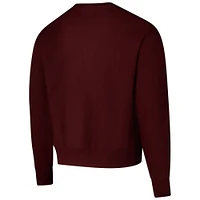 Men's Champion Maroon Minnesota Golden Gophers Vault Late Night Reverse Weave Pullover Sweatshirt