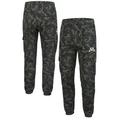 Minnesota Golden Gophers Colosseum Logo OHT Military Appreciation Code Fleece Pants - Camo