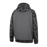 Men's Colosseum Charcoal Minnesota Golden Gophers OHT Military Appreciation Camo Stack Raglan Pullover Hoodie