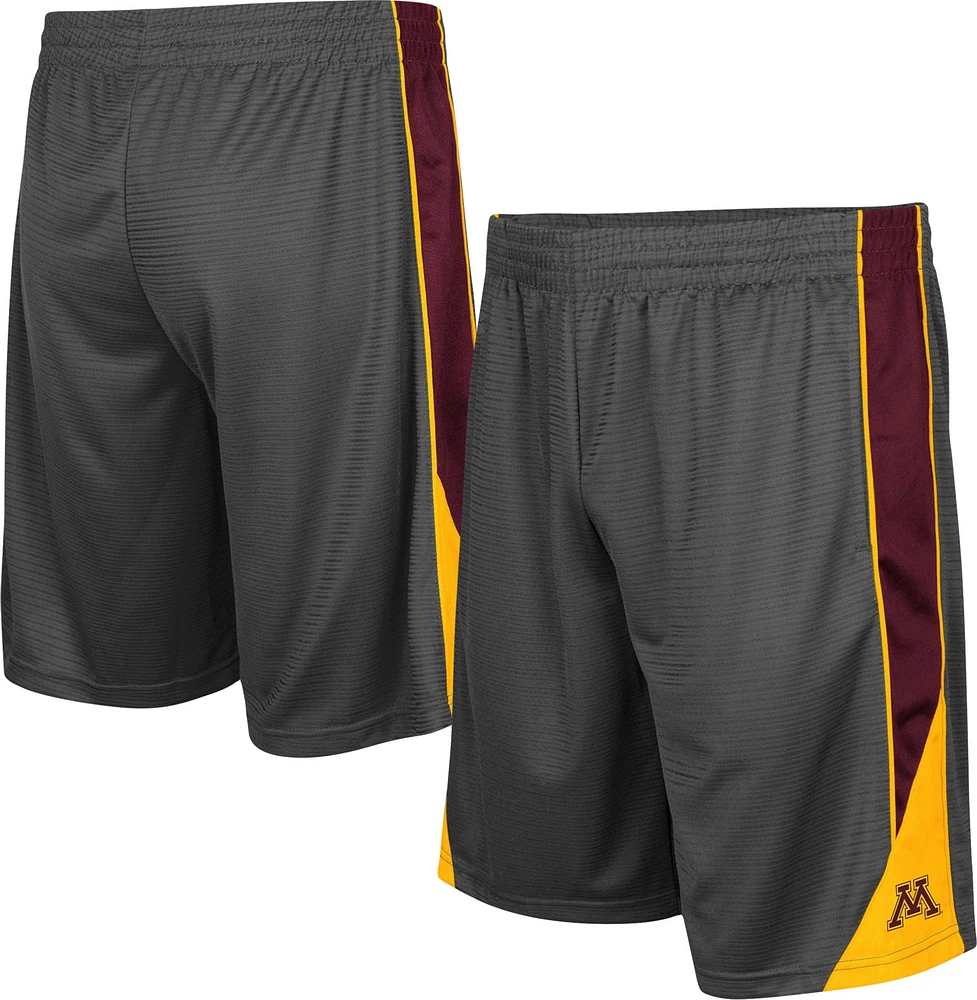 Short Colosseum Charcoal Minnesota Golden Gophers Turnover pour homme