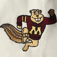 Sweat à capuche lacets Colosseum crème Minnesota Golden Gophers 2.0 pour hommes