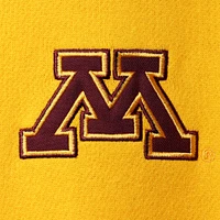 Men's Colosseum Gold Minnesota Golden Gophers Tortugas Logo Quarter-Zip Jacket