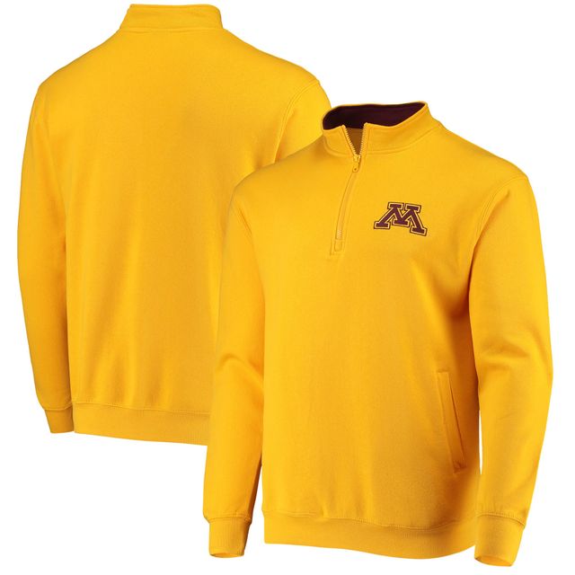 Veste Colosseum Gold Minnesota Golden Gophers Tortugas Logo Quarter-Zip pour homme