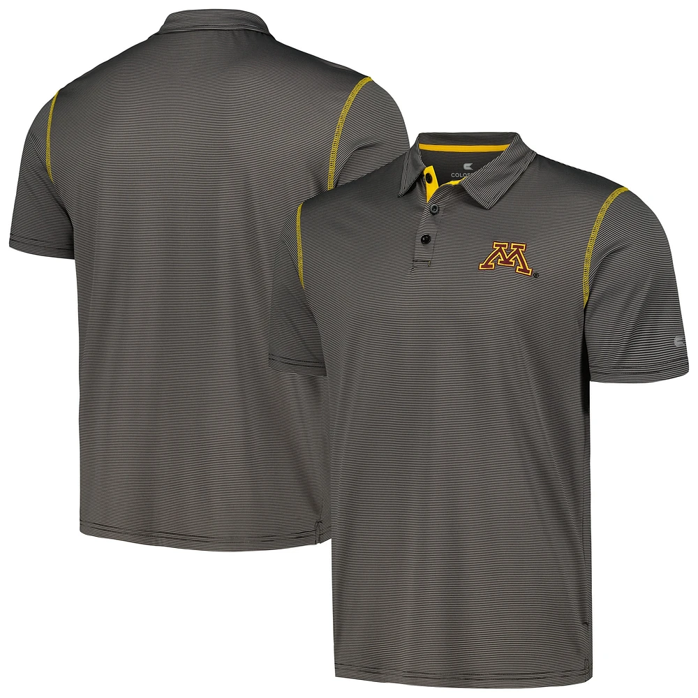 Men's Colosseum  Gray Minnesota Golden Gophers Cameron Polo