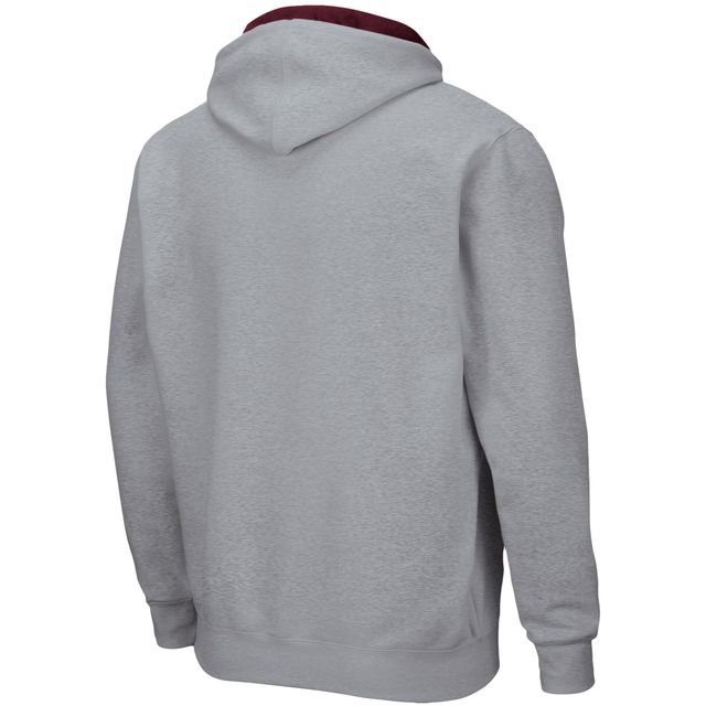 Sweat à capuche Colosseum gris chiné Minnesota Golden Gophers Arch & Logo 3.0 pour homme