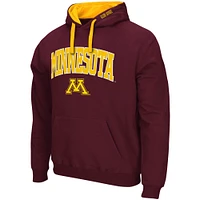 Men's Colosseum Maroon Minnesota Golden Gophers Big & Tall Arch Logo 2.0 Pullover Hoodie