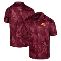 Men's Colosseum Maroon Minnesota Golden Gophers Big & Tall Palms Polo