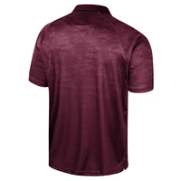 Polo à manches raglan en nid d'abeille Colosseum Minnesota Golden Gophers pour homme