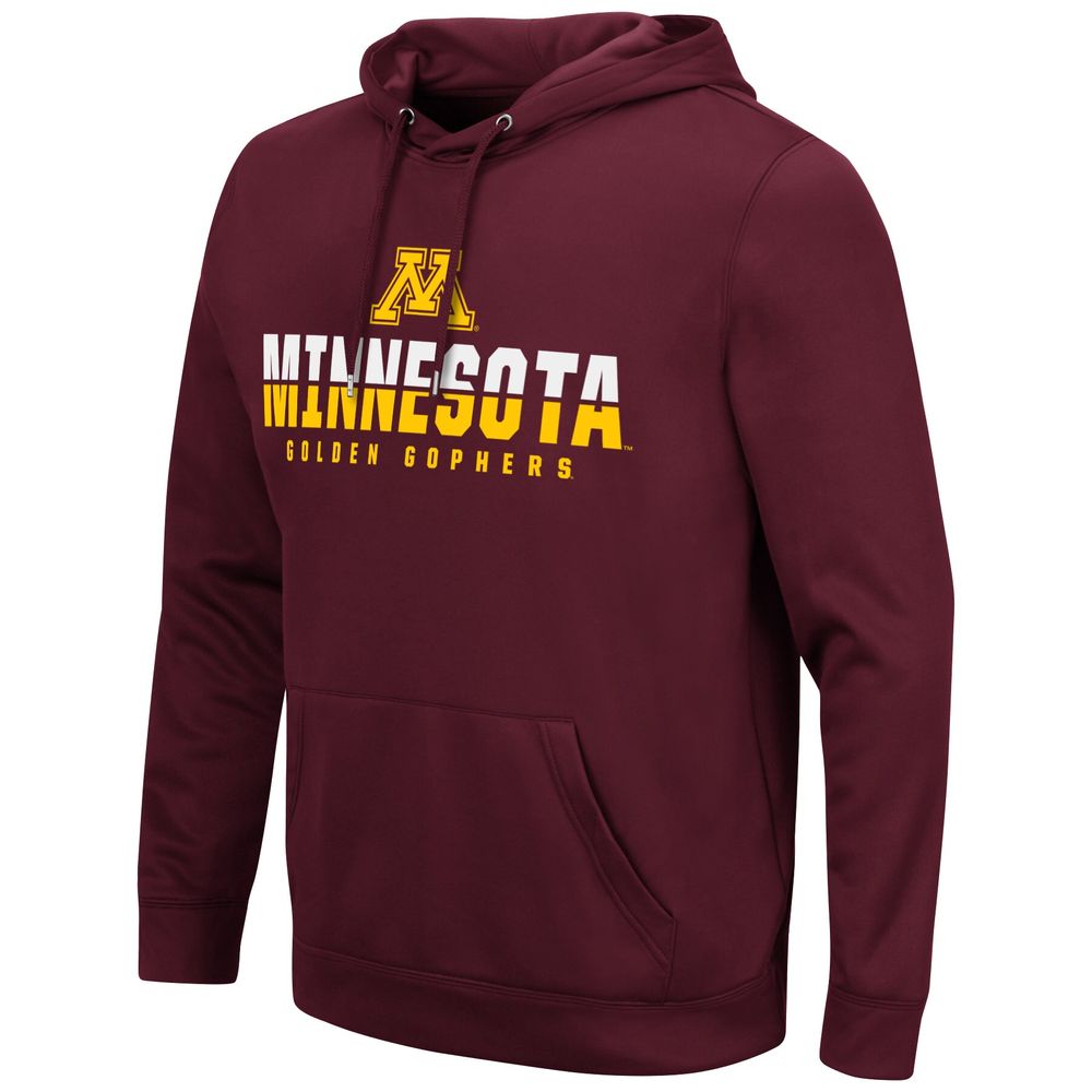 Men's Colosseum Maroon Minnesota Golden Gophers Lantern Pullover Hoodie