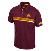 Men's Colosseum  Maroon Minnesota Golden Gophers No Problemo Polo