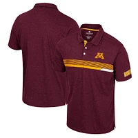 Men's Colosseum  Maroon Minnesota Golden Gophers No Problemo Polo