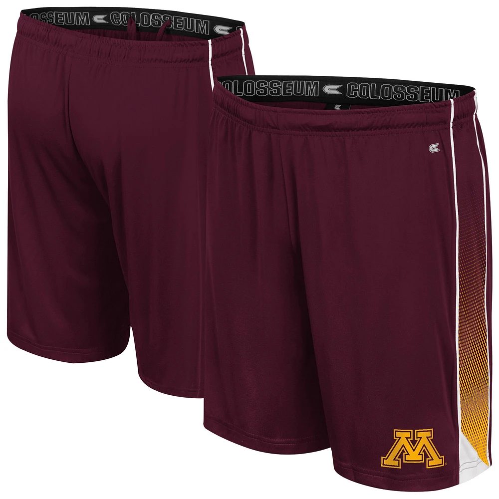 Short en ligne Colosseum marron Minnesota Golden Gophers pour hommes