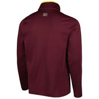 Men's Colosseum Maroon Minnesota Golden Gophers Rebound Quarter-Snap Jacket