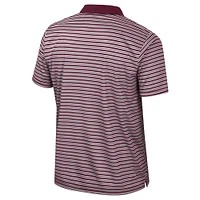 Men's Colosseum Maroon Minnesota Golden Gophers Striped Polo