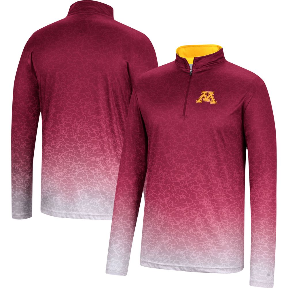 Men's Colosseum Maroon Minnesota Golden Gophers Walter Quarter-Zip Windshirt