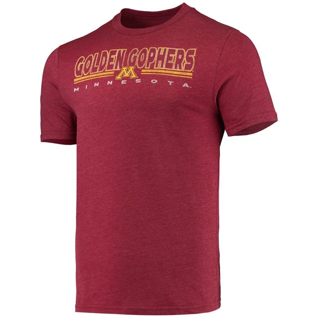 Concepts Sport T-shirt et pantalon de nuit Minnesota Golden Gophers anthracite chiné/marron pour homme