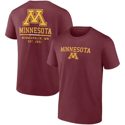 Minnesota Golden Gophers Fanatics Branded Game Day 2-Hit T-Shirt - Maroon