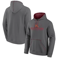 Men's Fanatics Gray Minnesota Golden Gophers Toppler Fleece Pullover Hoodie