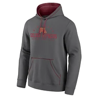 Men's Fanatics Gray Minnesota Golden Gophers Toppler Fleece Pullover Hoodie