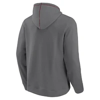 Men's Fanatics Gray Minnesota Golden Gophers Toppler Fleece Pullover Hoodie