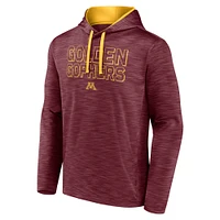 Men's Fanatics  Maroon Minnesota Golden Gophers Athlete Fleece Pullover Hoodie