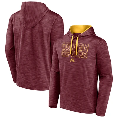 Men's Fanatics  Maroon Minnesota Golden Gophers Athlete Fleece Pullover Hoodie