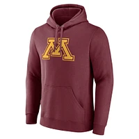 Men's Fanatics Maroon Minnesota Golden Gophers Fleece Pullover Hoodie