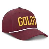 Men's Fanatics Maroon Minnesota Golden Gophers Foul Ball Rope Adjustable Hat