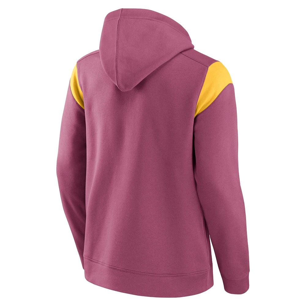 Men's Fanatics Maroon Minnesota Golden Gophers Game Over Pullover Hoodie