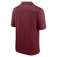 Men's Fanatics Maroon Minnesota Golden Gophers Left Side Block Polo