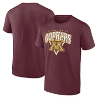 Men's Fanatics Maroon Minnesota Golden Gophers Modern Tri T-Shirt