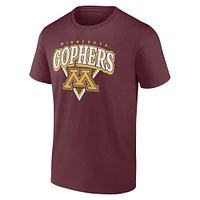 Men's Fanatics Maroon Minnesota Golden Gophers Modern Tri T-Shirt