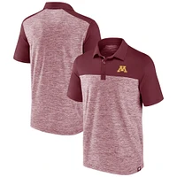 Polo Omni Fanatics marron Minnesota Golden Gophers pour hommes