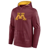 Men's Fanatics Maroon Minnesota Golden Gophers On The Ball Pullover Hoodie