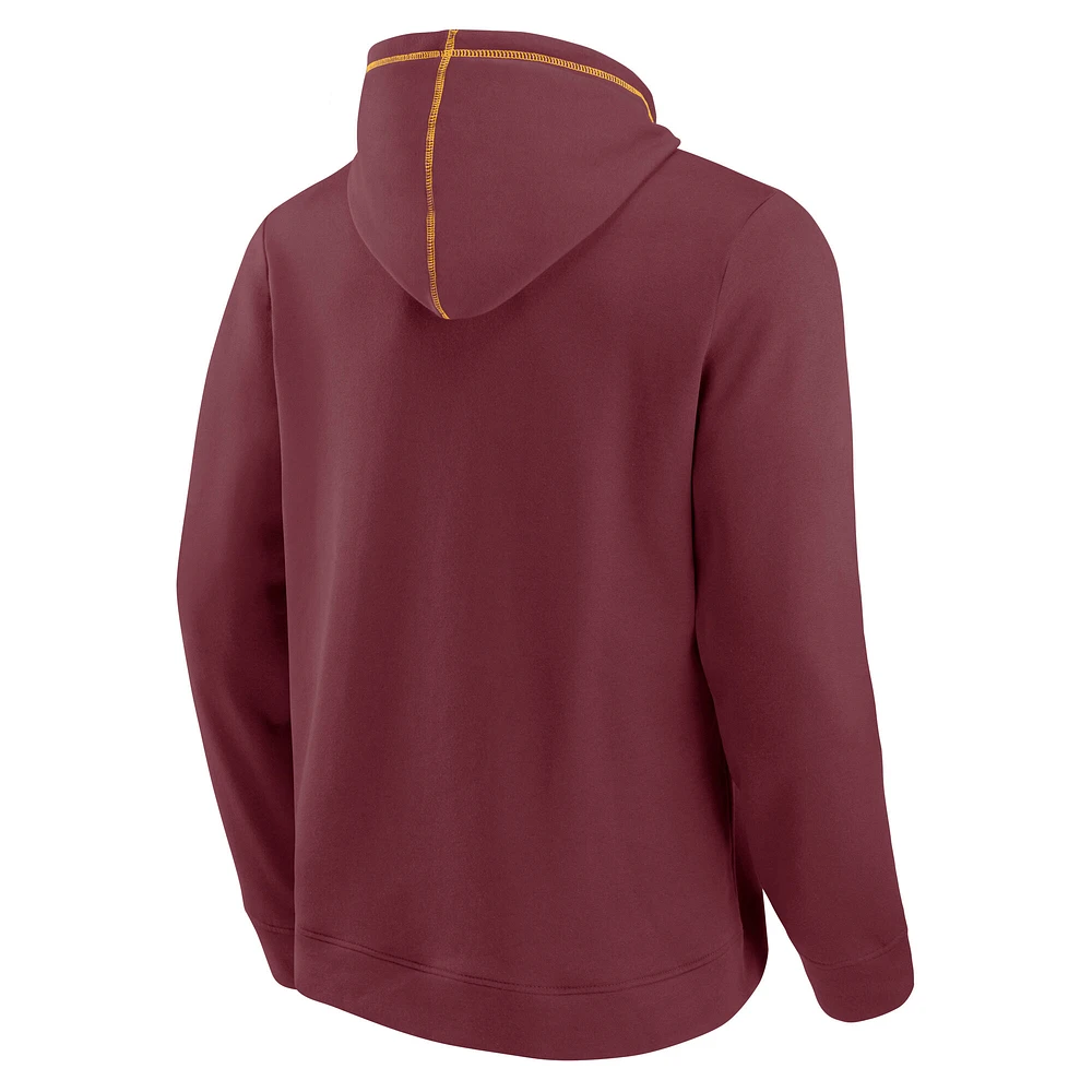 Men's Fanatics Maroon Minnesota Golden Gophers Toppler Fleece Pullover Hoodie
