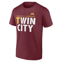 Men's Fanatics Maroon Minnesota Golden Gophers Winning Year T-Shirt