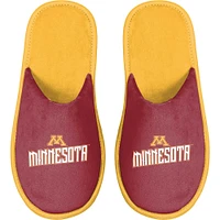 Chaussons à enfiler FOCO Minnesota Golden Gophers pour hommes