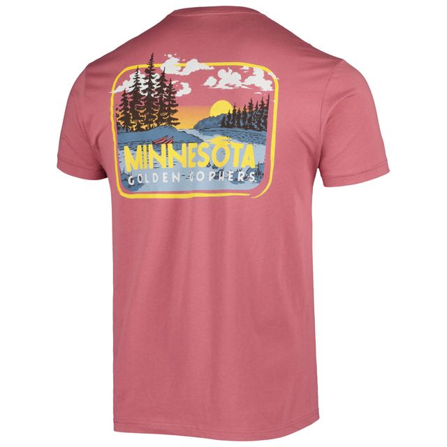 T-shirt hyperlocal des Golden Gophers du Minnesota marron chiné pour homme