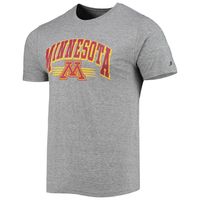 Men's League Collegiate Wear Heathered Gray Minnesota Golden Gophers Upperclassman Reclaim Recycled Jersey T-Shirt