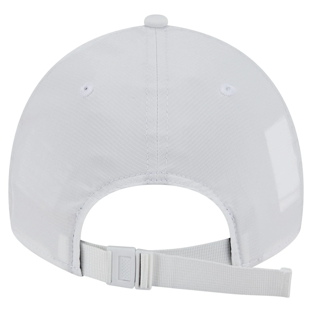 Men's New Era White Minnesota Golden Gophers Active Ripstop 9TWENTY Adjustable Hat