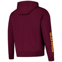 Sweat à capuche entièrement zippé Nike Maroon Minnesota Golden Gophers 2024/25 Sideline Club pour homme