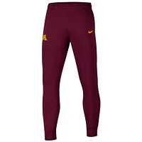 Pantalon en polaire Nike marron Minnesota Golden Gophers Club pour homme