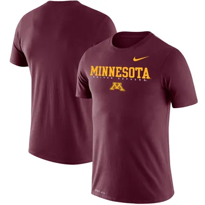 Minnesota Golden Gophers Nike Facility Legend Performance T-Shirt - Maroon