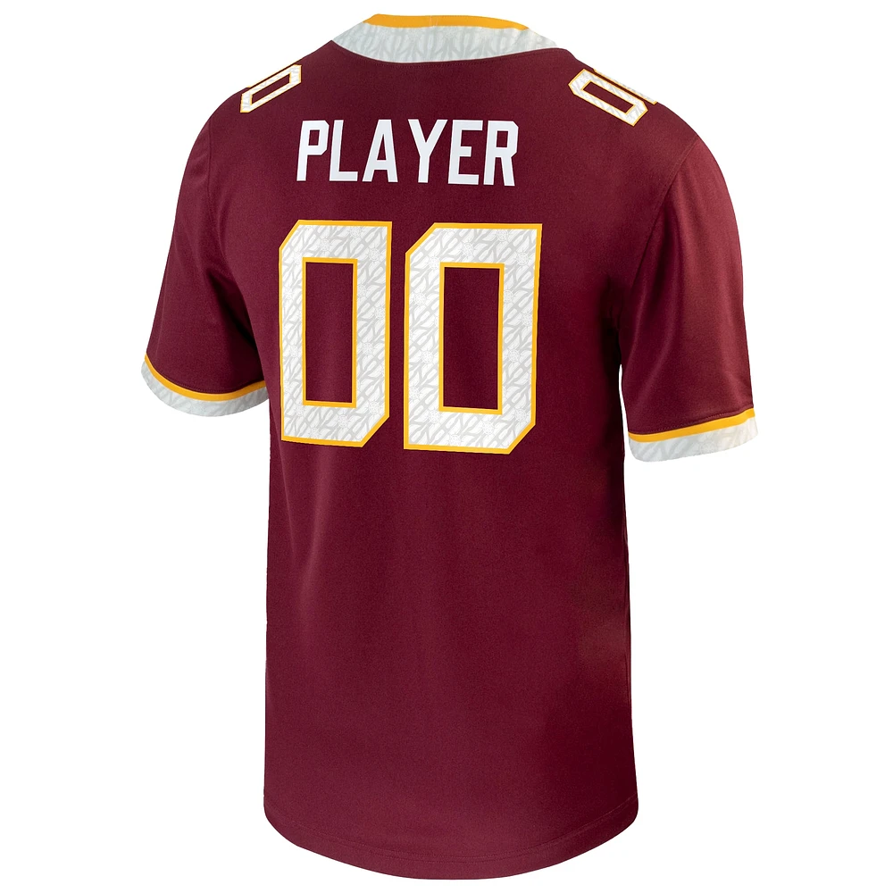 Maillot de football réplique NIL Pick-A-Player des Golden Gophers du Minnesota Nike pour homme, marron