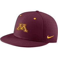 Casquette ajustée Nike Minnesota Golden Gophers True Performance pour homme, marron