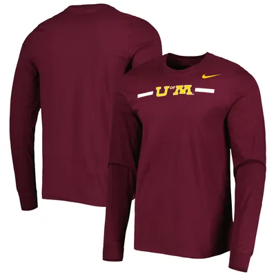 Minnesota Golden Gophers Nike Vintage Collection Core Long Sleeve T-Shirt - Maroon