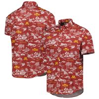 Men's Reyn Spooner Maroon Minnesota Golden Gophers Performance Button-Down Shirt