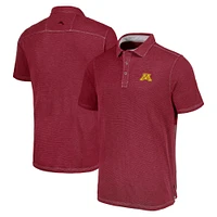 Polo Tommy Bahama marron Minnesota Golden Gophers Paradiso Cove pour hommes