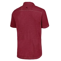 Men's Tommy Bahama Maroon Minnesota Golden Gophers Paradiso Cove Polo